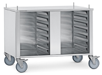 Подставка 6.10, 10.10 закрытая с 3-х сторон 14хGN11 Convotherm 3251510 на колесах